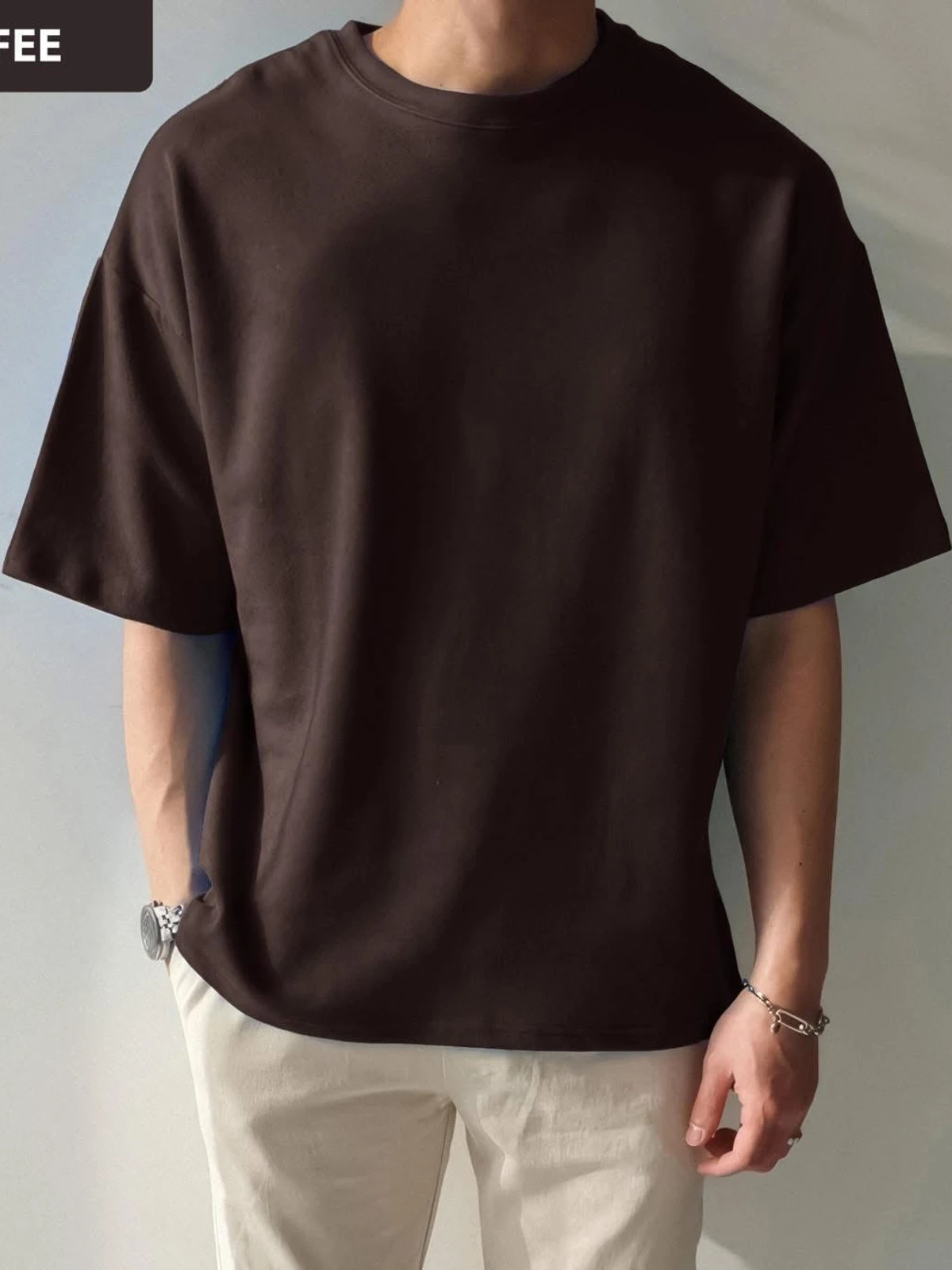 Drop Shoulder Coffe