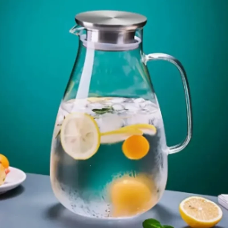 Borosilicate Crystal Glass Water Jug