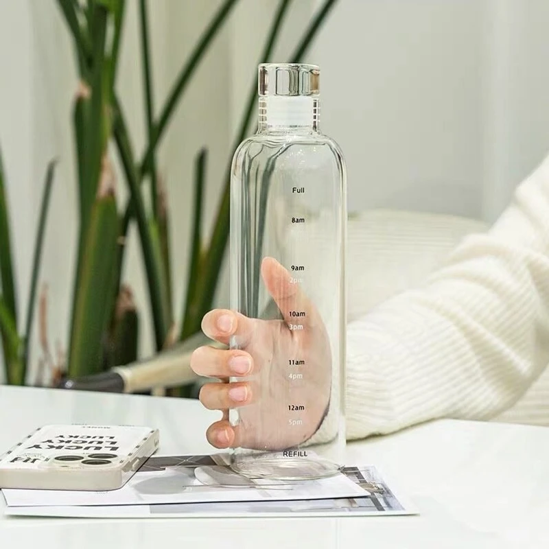 Glass Water Bottle
