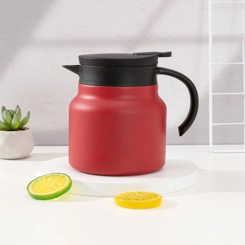 1pc Stainless Steel Water Pot, Modern Two Tone Kettle For Kitchen - Image 6