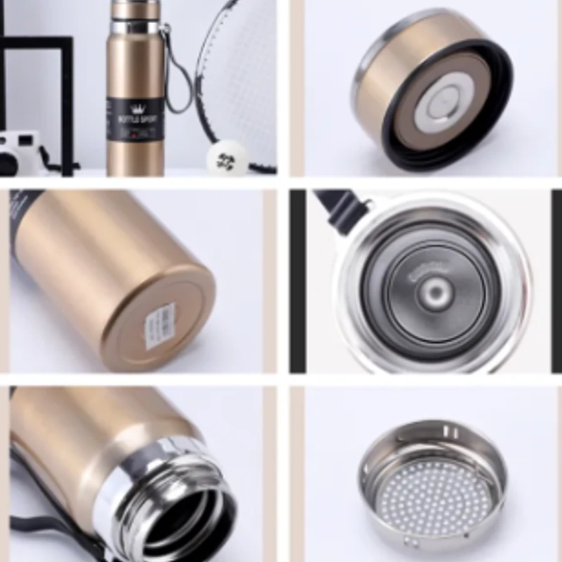 Stainless Steel Sports Water Bottle