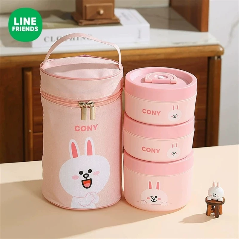 LINE FRIENDS Cony-Themed Lunch Box