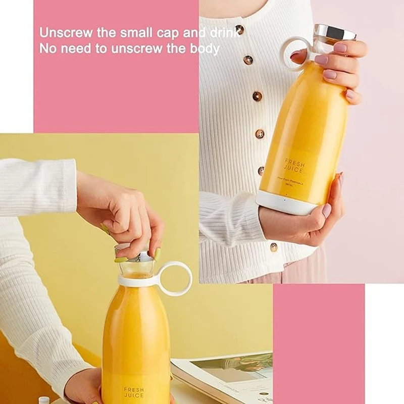 Mini Fast Electric Blender bottle Usb Portable Juice bottle - Image 4