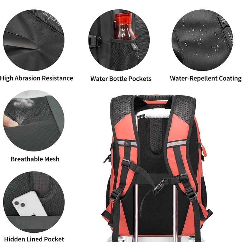 ARCTIC HUNTER AH Large Carry on Travel Backpack for Men, - Thumbnail 4