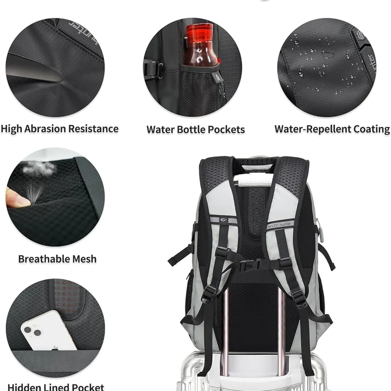 ARCTIC HUNTER AH Large Carry on Travel Backpack for Men, - Thumbnail 3