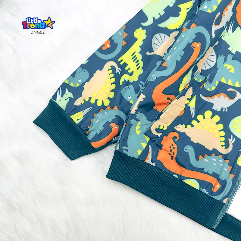 Kids Windbreaker Winter Jacket DNG02 - Image 3
