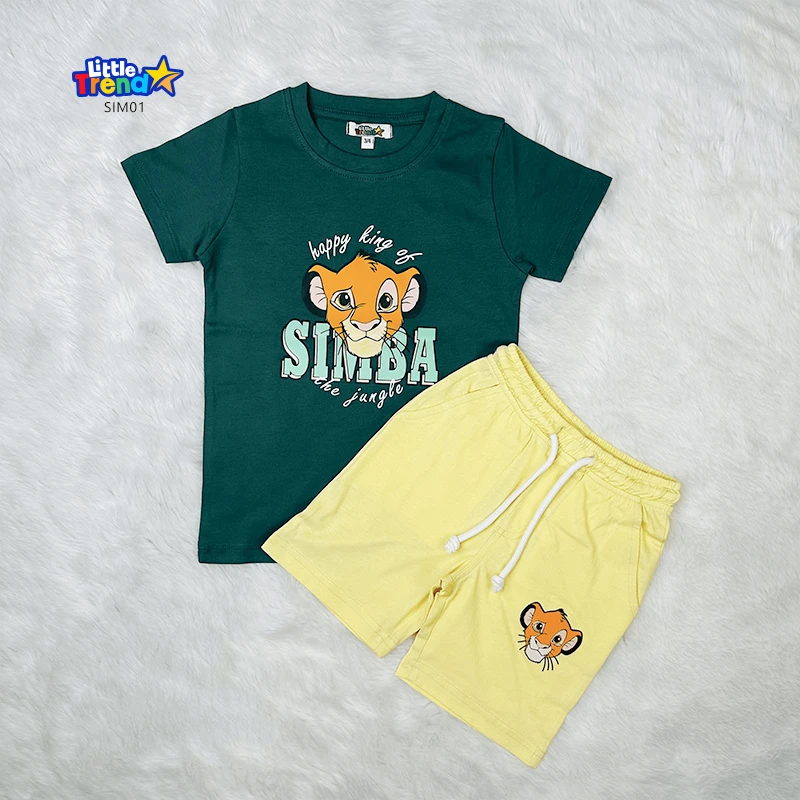 Half Sleeve T-shirt and Pant Set SIM01