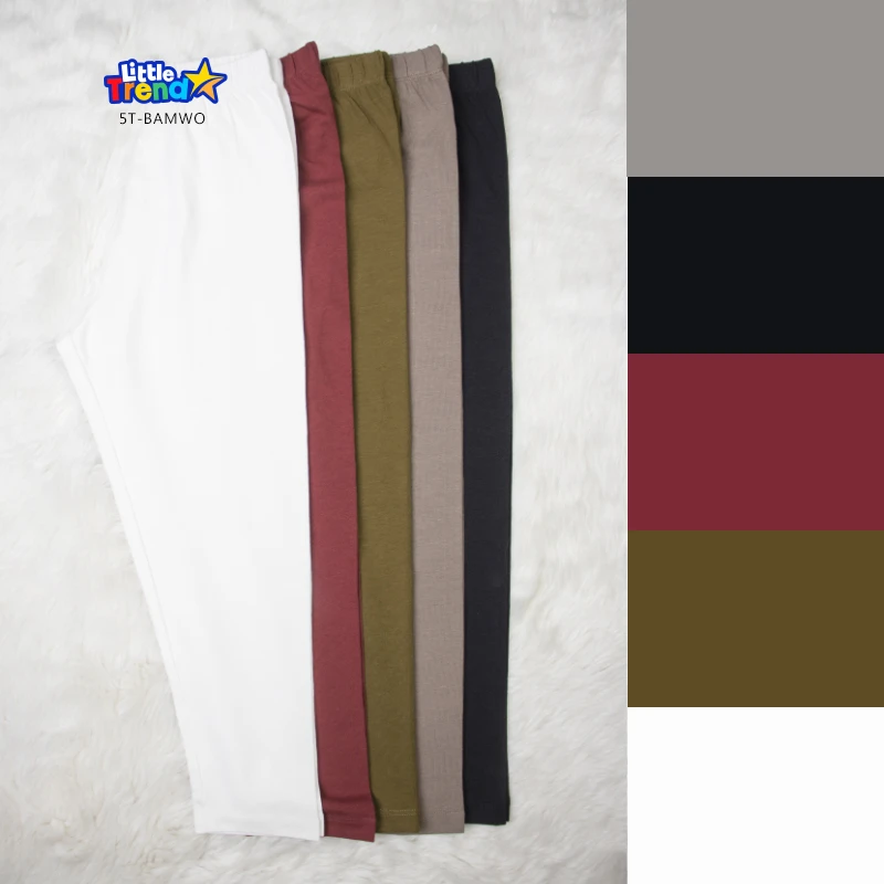 Girls 5 pcs Solid Trouser Stromy Colors 5T-BAMWO - Image 4