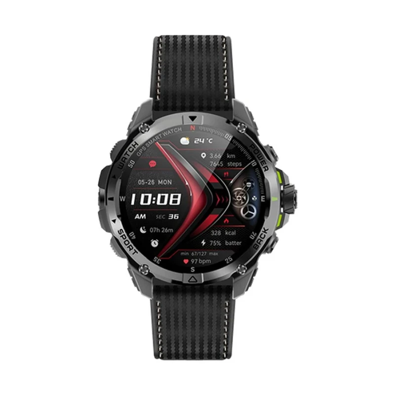 Oraimo Watch GT OSW-852H Black Bluetooth Calling Smart Watch