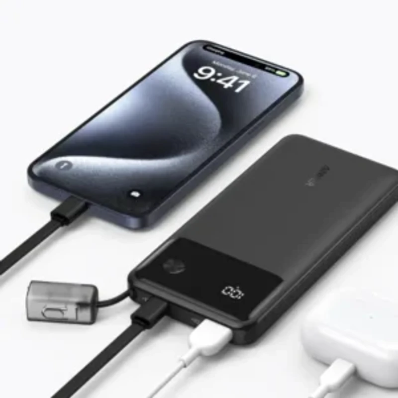 Anker 10000mAh 22.5W Power Bank with USB-C Cable (A1388)