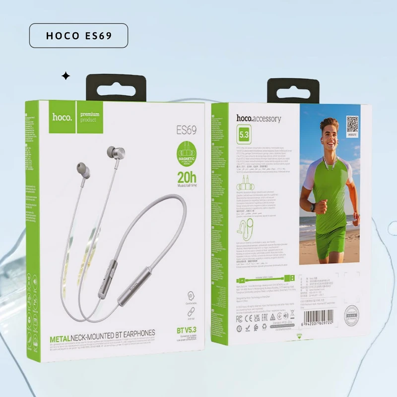 Hoco ES69 In-ear Bluetooth Neckband