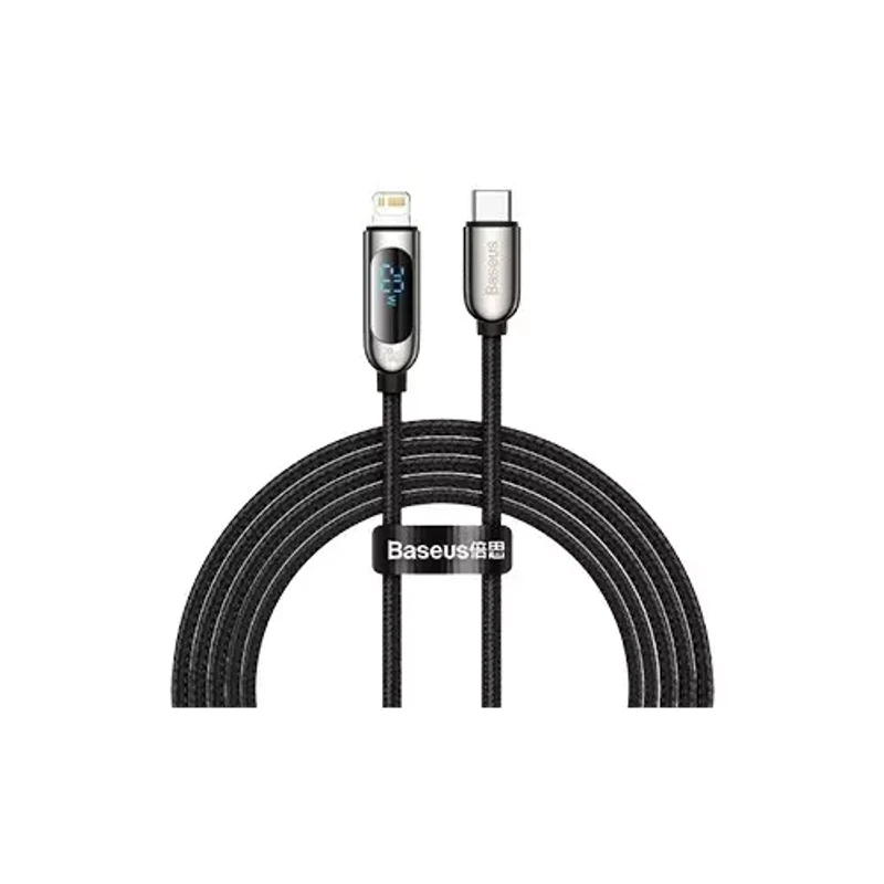 Baseus Display Fast Charging Type-C to IP 20W Data Cable