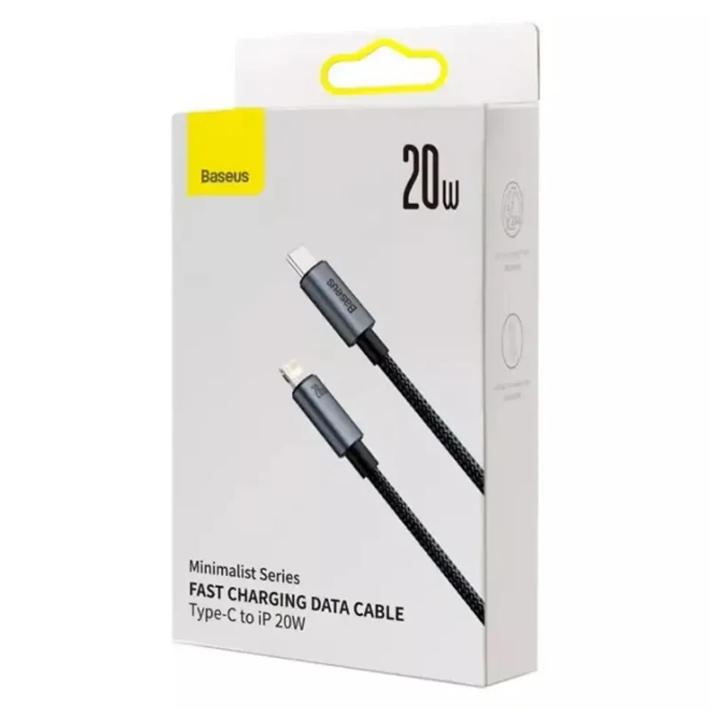 aseus Minimalist Series 20W Type-C to iP Fast Charging Data Cable 1m