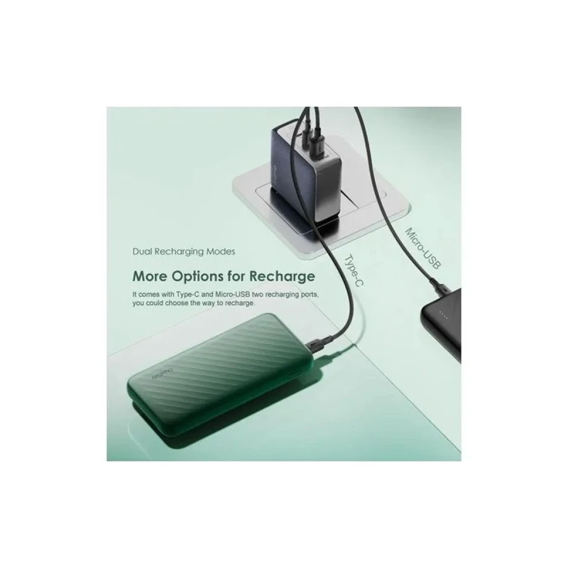 Oraimo Slice Link 12W 10000mAh Power Bank (OPB-P5101)-Black - Image 5
