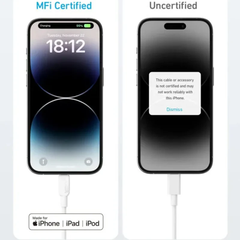 Anker 310 Type C to Lightning Cable 0.9m Long – A81A5 - Image 4