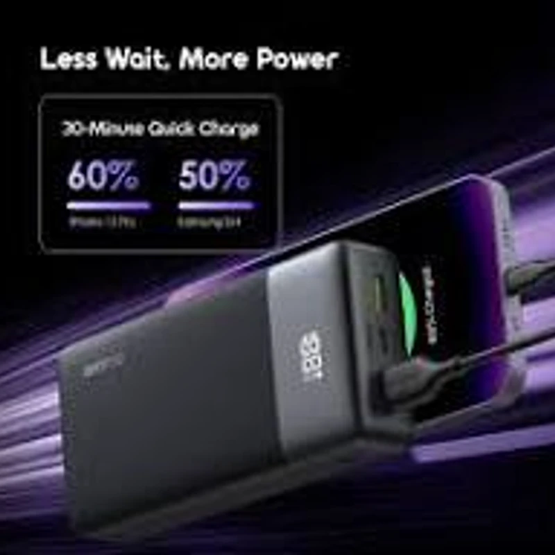 Oraimo OPB-7200Q 20000 MAH 22.5 W Power Bank - Black - Image 3