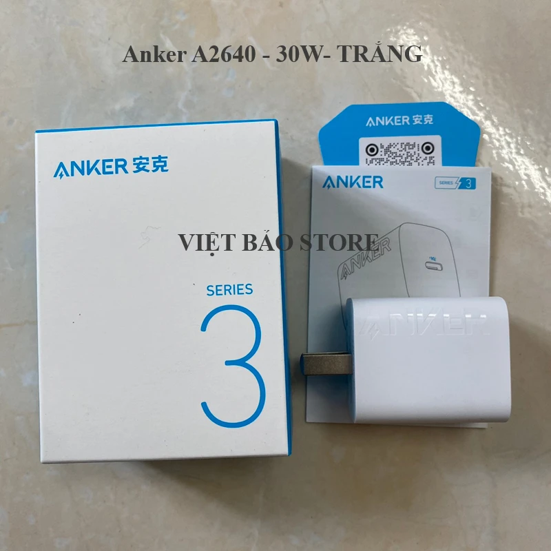ADD TO CART Buy Now Anker 312 Charger PD30W Type-C Foldable Design Adapter (A2640) - Image 3