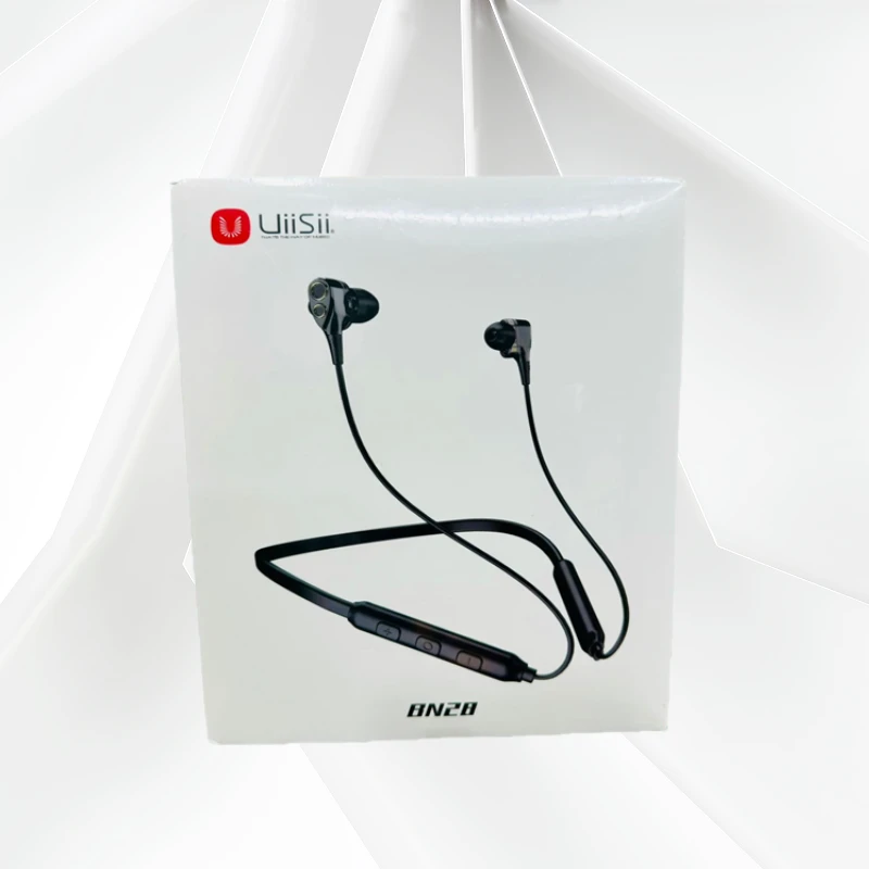 UiiSii BN28 Dual Driver Bluetooth Neckband Earphone - Image 3