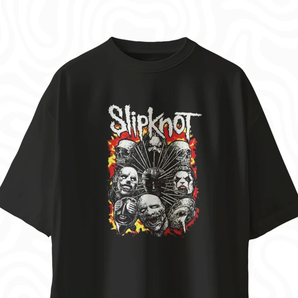 Slipknot Drop Shoulder T-shirt