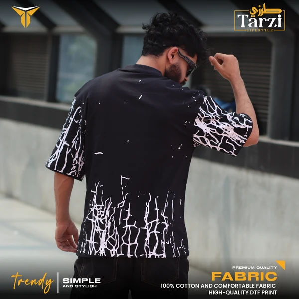 Ameri Drop Shoulder T-shirt - Thumbnail 3