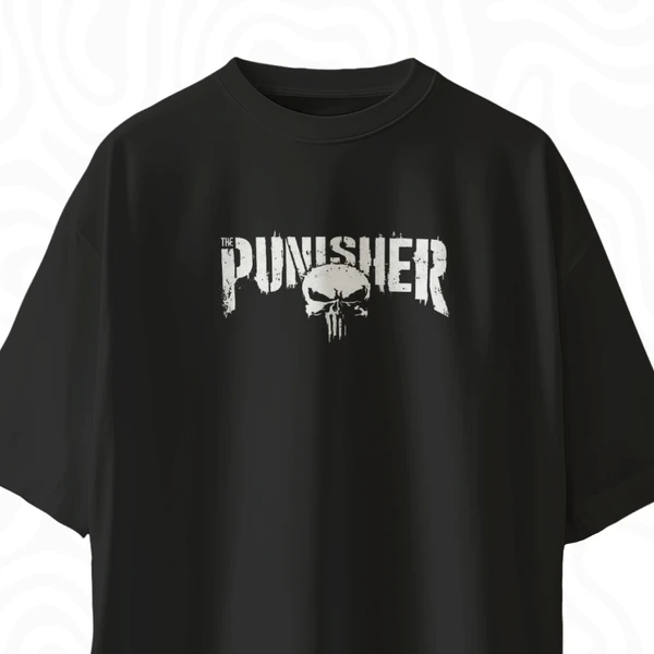 Punisher Heavy Metal Drop Shoulder T-shirt