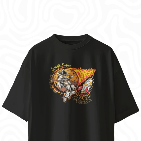 Heavy Metal Drop Shoulder T-shirt