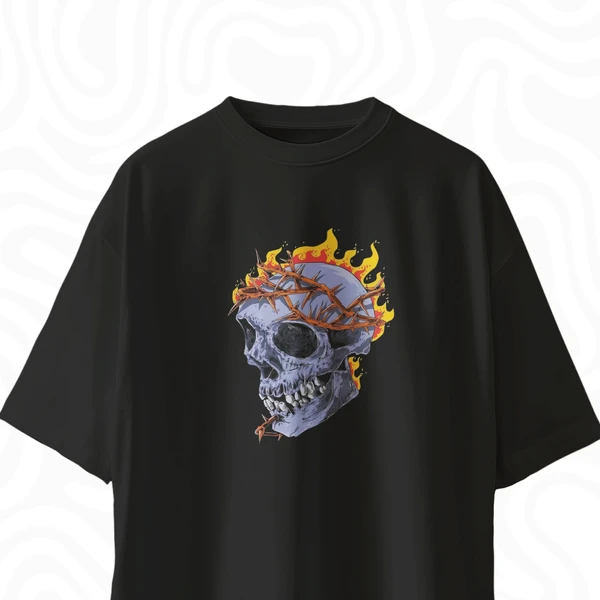 Heavy Metal Drop Shoulder T-shirt