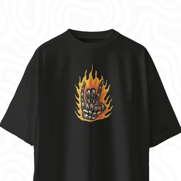 Heavy Metal Drop Shoulder T-shirt