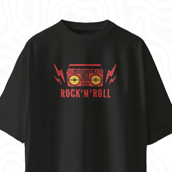 Heavy Metal Drop Shoulder T-shirt