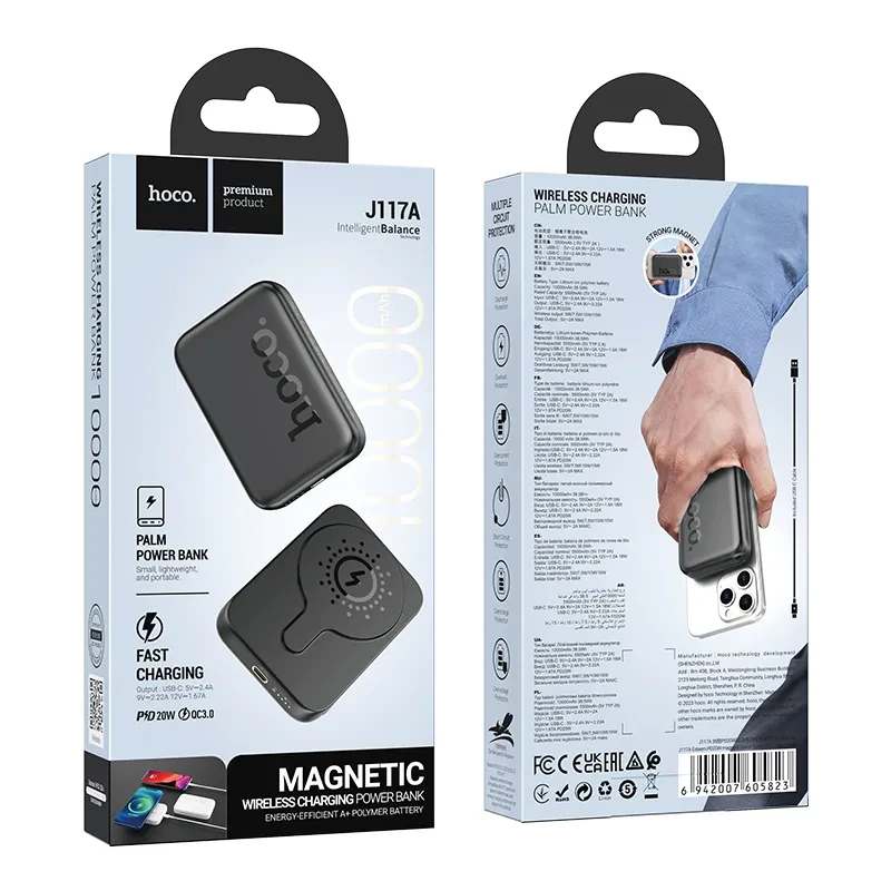 J117A Esteem PD20W magnetic power bank(10000mAh) - Thumbnail 5