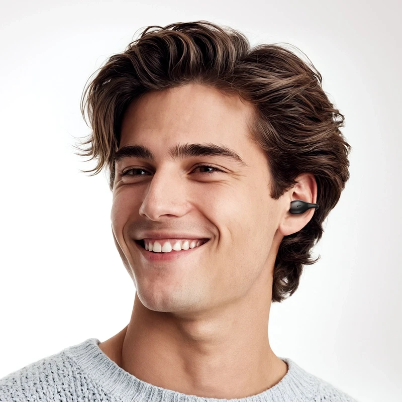EA9 Clear sound clipon true wireless BT headset - Thumbnail 4