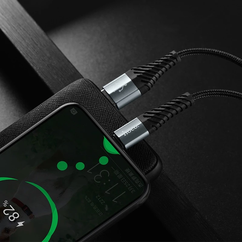 X38 Cool Charging data cable for Type-C - Thumbnail 6
