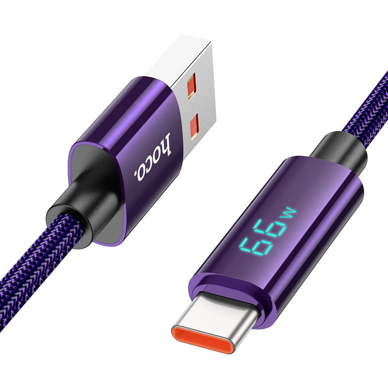 U125 Benefit 5A charging data cable with display Type-C