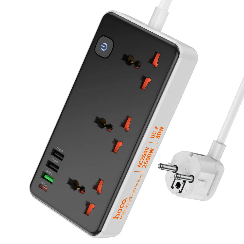 AC8A Storm 3-position socket PD30W 1C3A