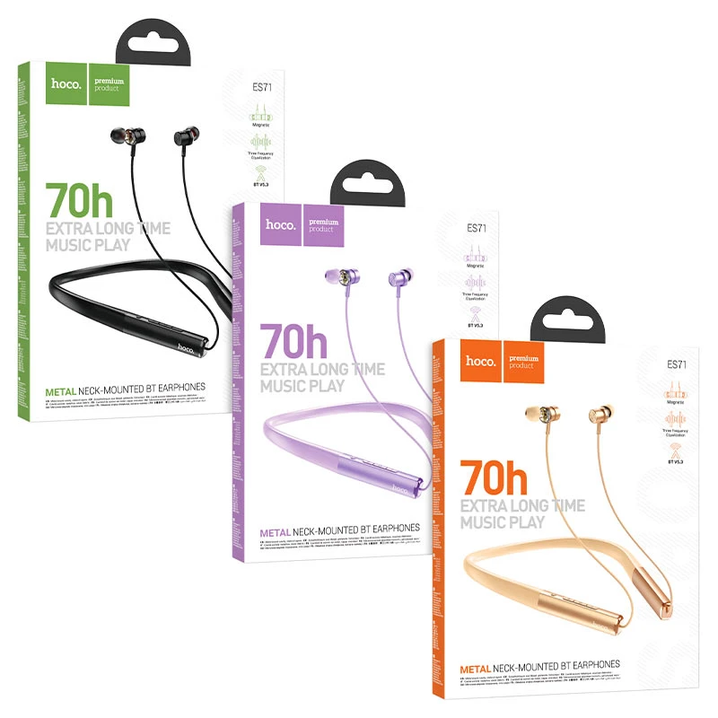 ES71 Platinum neck-mounted BT headset - Thumbnail 8