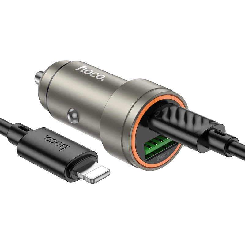 Z57A Glorious PD30W+QC3.0 car charger set(C to C) - Thumbnail 5