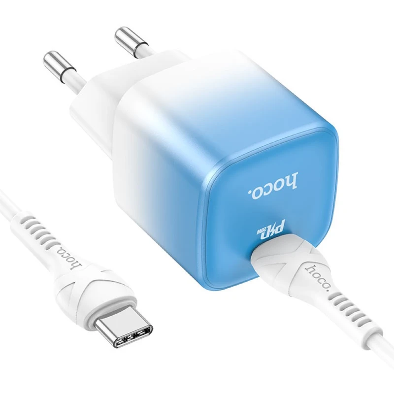 C101A single port PD20W charger set(C to iP)(EU) - Thumbnail 4