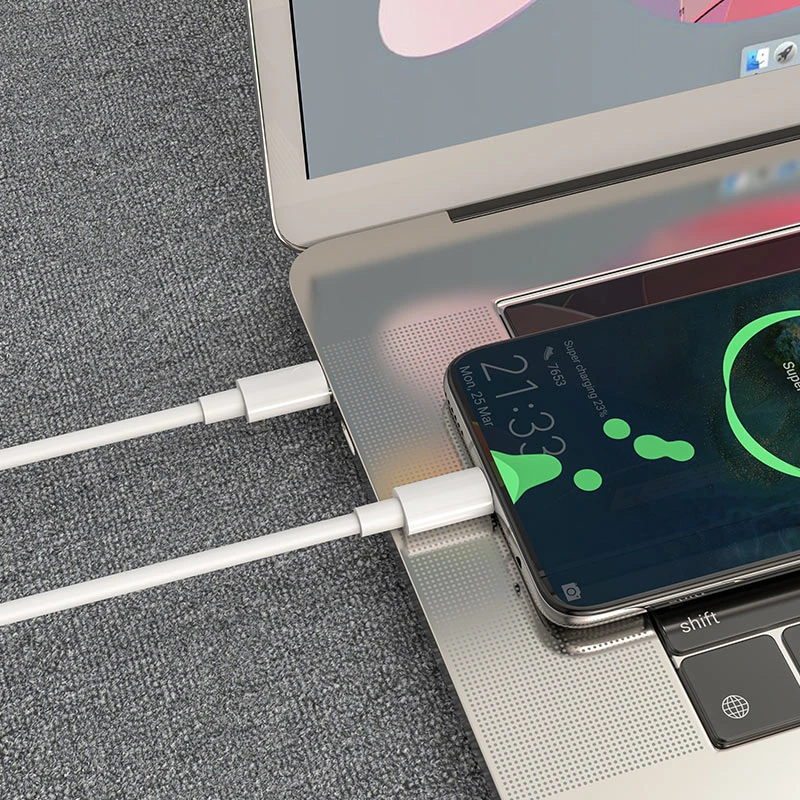 X51 High-power 100W charging data cable Type-C to Type-C(L=1M) - Thumbnail 5