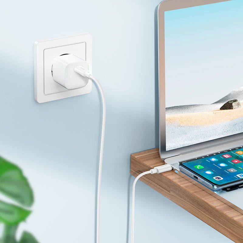 X88 Gratified 60W charging data cable for Type-C to Type-C - Thumbnail 6