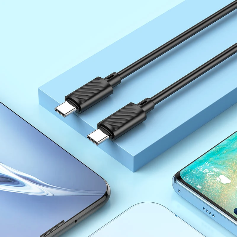 X88 Gratified 60W charging data cable for Type-C to Type-C - Thumbnail 7
