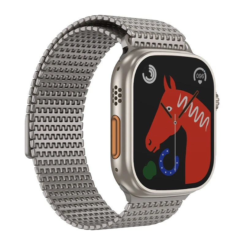 AS105 Domino stainless steel strap for iWatch(44/45/46/49mm)