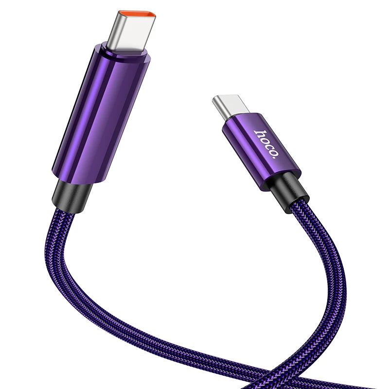 U125 Benefit 100W charging data cable with display Type-C to Type-C - Thumbnail 3