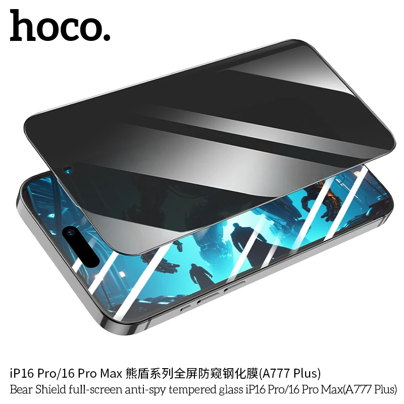 IPhone Bear Shield full screen HD tempered glass Protector - Thumbnail 3