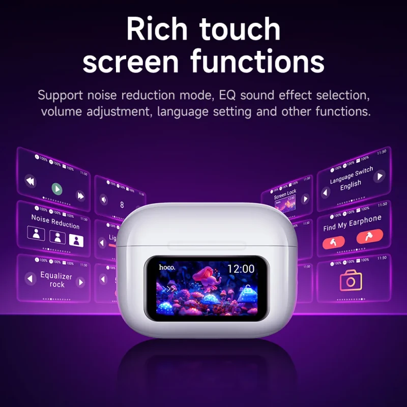 EW72 Soar true wireless ANC Noise Reduction touch screen BT headset