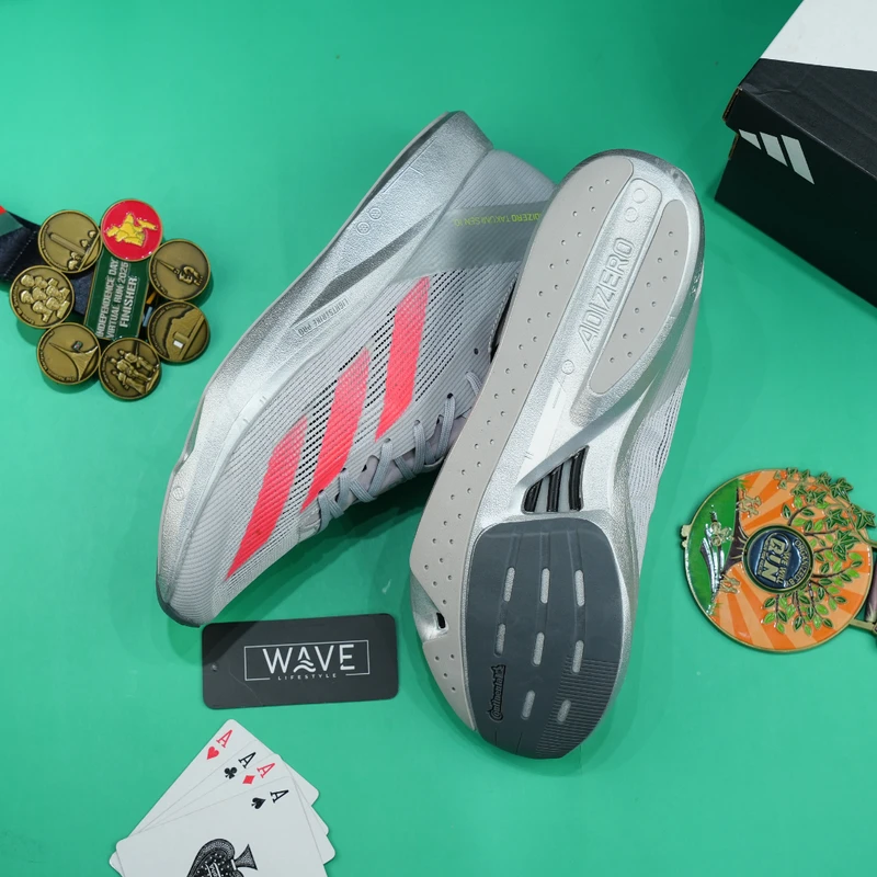 Adizero Takumi Sen 10 - Grey Red (1:1 Mirror Grade)