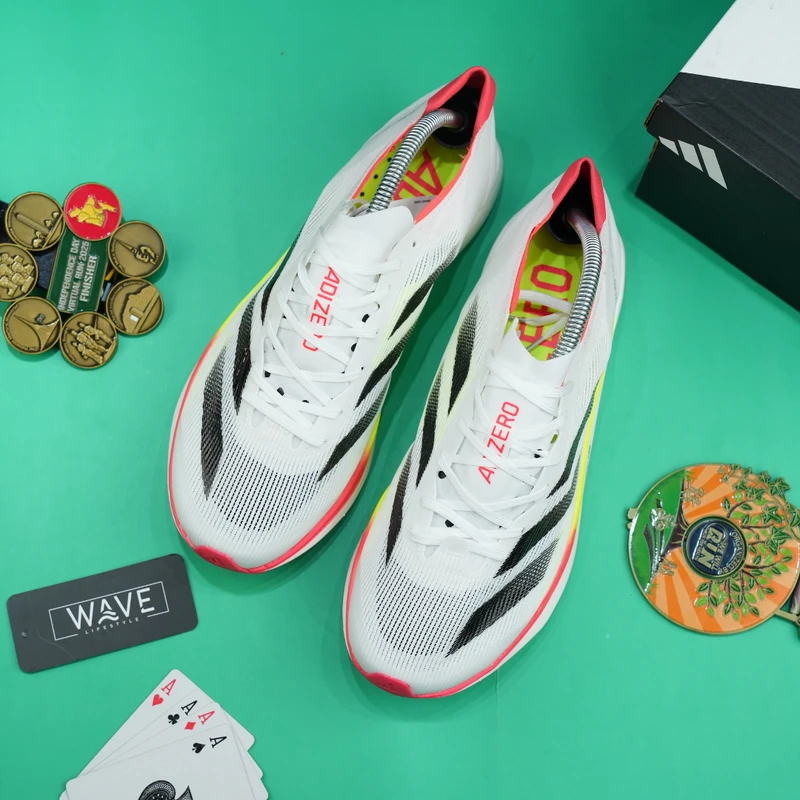 Adizero Takumi Sen 10 - White (1:1 Mirror Grade) - Thumbnail 3