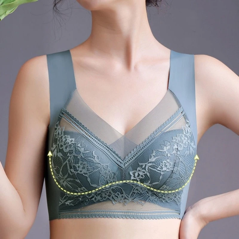 Seamless pushup Bra with Beautiful Back for Girls Fixed Without Steel Ring One Piece Wrapped Chest for Women Seamless Underwear - Image 3