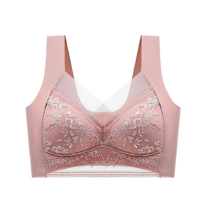 Seamless pushup Bra with Beautiful Back for Girls Fixed Without Steel Ring One Piece Wrapped Chest for Women Seamless Underwear - Image 8