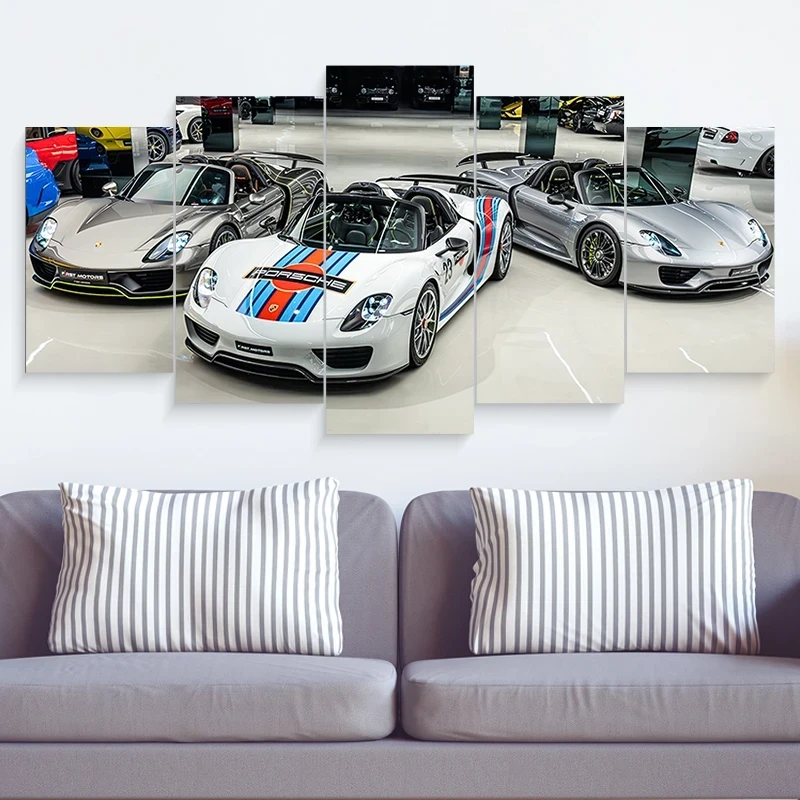 5 Part Car Canvas