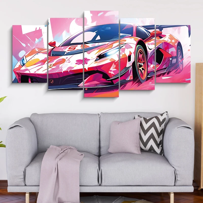 5 Part Car Canvas